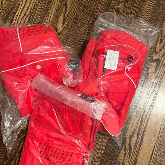 NWT J.Crew Red Flannel Pajamas - Picture 4 of 4